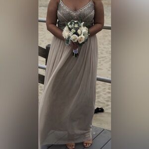 Adrianna Papell Gown | Champagne